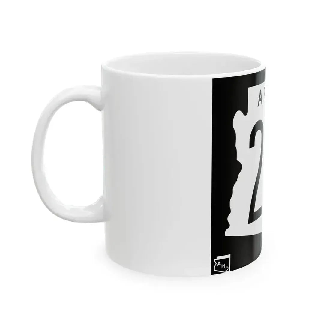 Arizona 287 1963 (Arizona) (Road Sign) White Coffee Mug - Go Mug Yourself