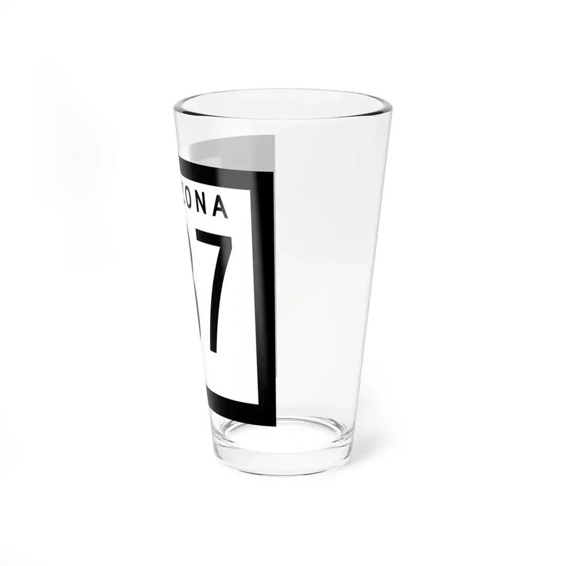 Arizona 287 1978 (Arizona) (Road Sign) Pint Glss 16oz - Go Mug Yourself