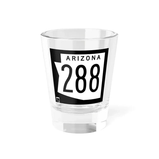 Arizona 288 1973 (Arizona) (Road Sign) Shot Glass 1.5oz 1.5oz - Go Mug Yourself