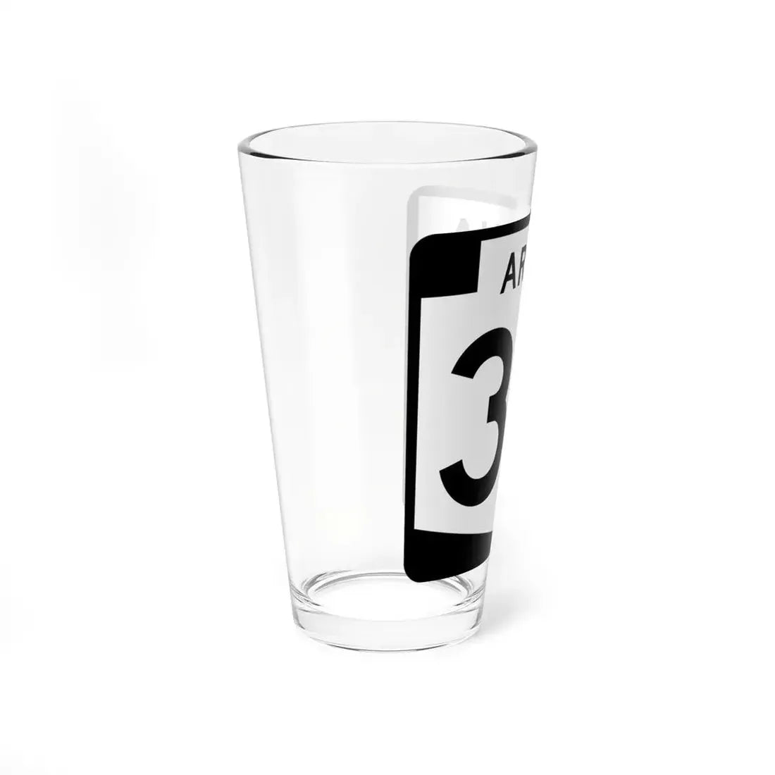 Arizona 30 (Arizona) (Road Sign) Pint Glss 16oz - Go Mug Yourself