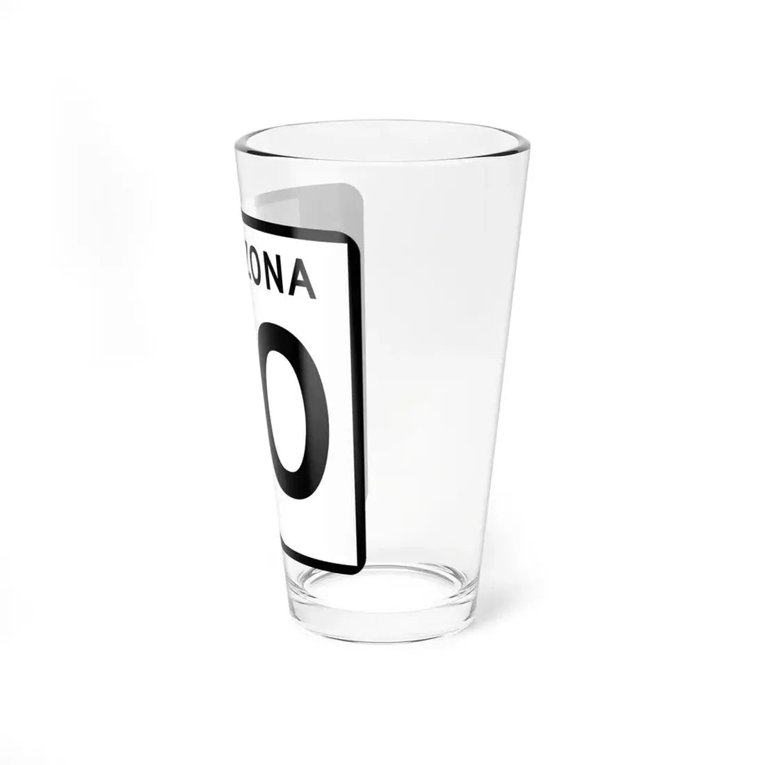 Arizona 30 (Arizona) (Road Sign) Pint Glss 16oz - Go Mug Yourself