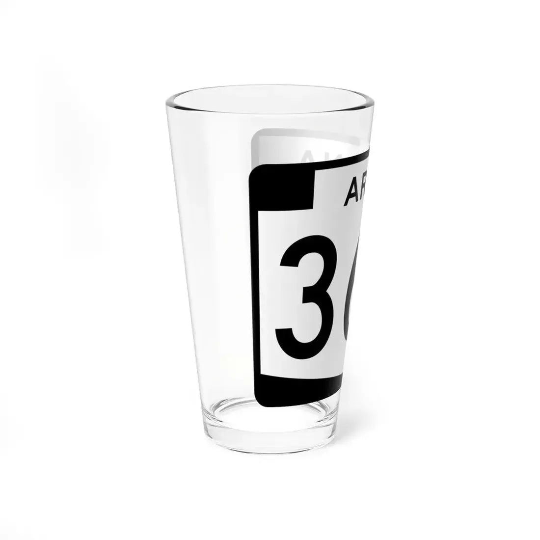 Arizona 360 (Arizona) (Road Sign) Pint Glss 16oz - Go Mug Yourself