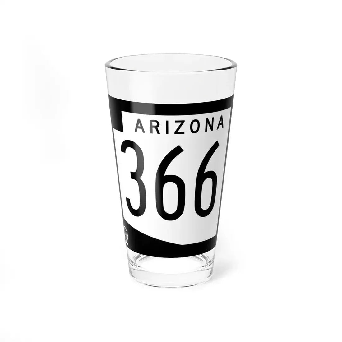 Arizona 366 1978 (Arizona) (Road Sign) Pint Glss 16oz 16oz - Go Mug Yourself