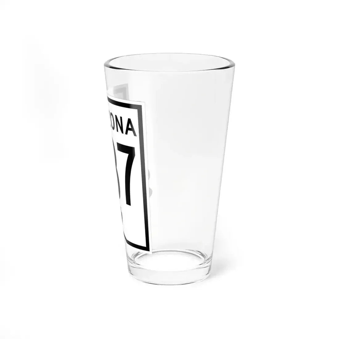 Arizona 387 1956 (Arizona) (Road Sign) Pint Glass 16oz - Go Mug Yourself