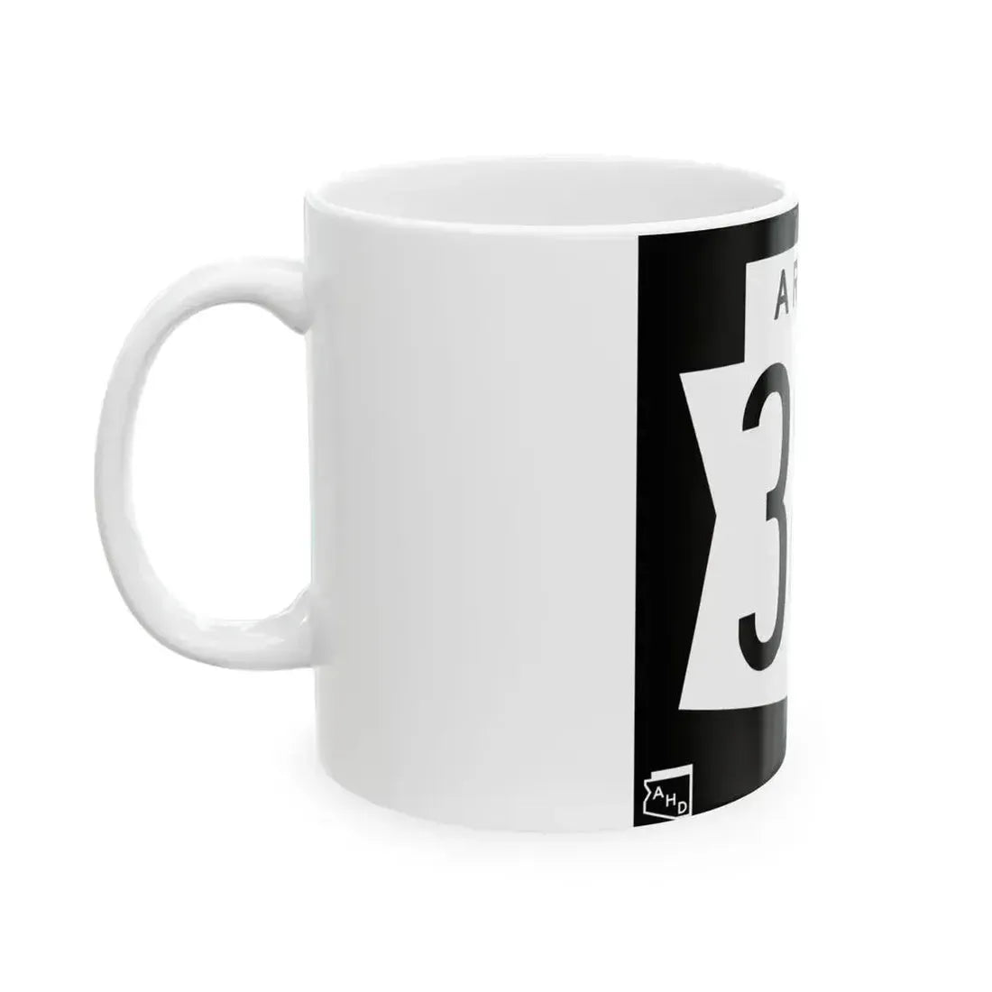 Arizona 387 1973 (Arizona) (Road Sign) White Coffee Mug - Go Mug Yourself