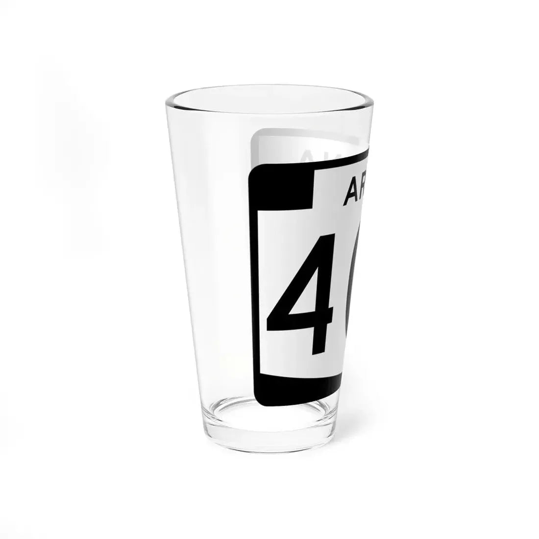 Arizona 404 (Arizona) (Road Sign) Pint Glss 16oz - Go Mug Yourself