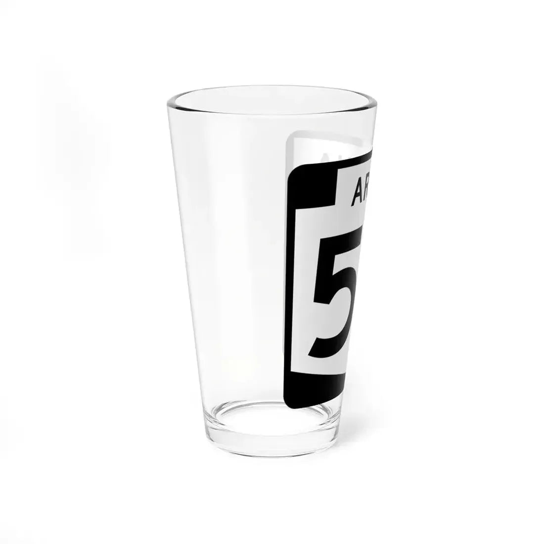 Arizona 50 (Arizona) (Road Sign) Pint Glss 16oz - Go Mug Yourself