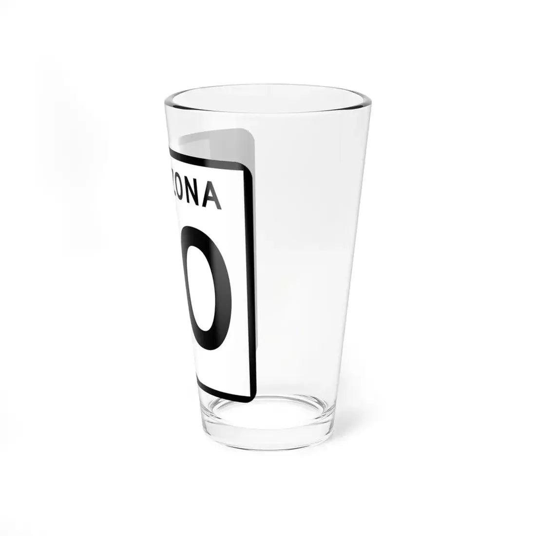 Arizona 50 (Arizona) (Road Sign) Pint Glss 16oz - Go Mug Yourself