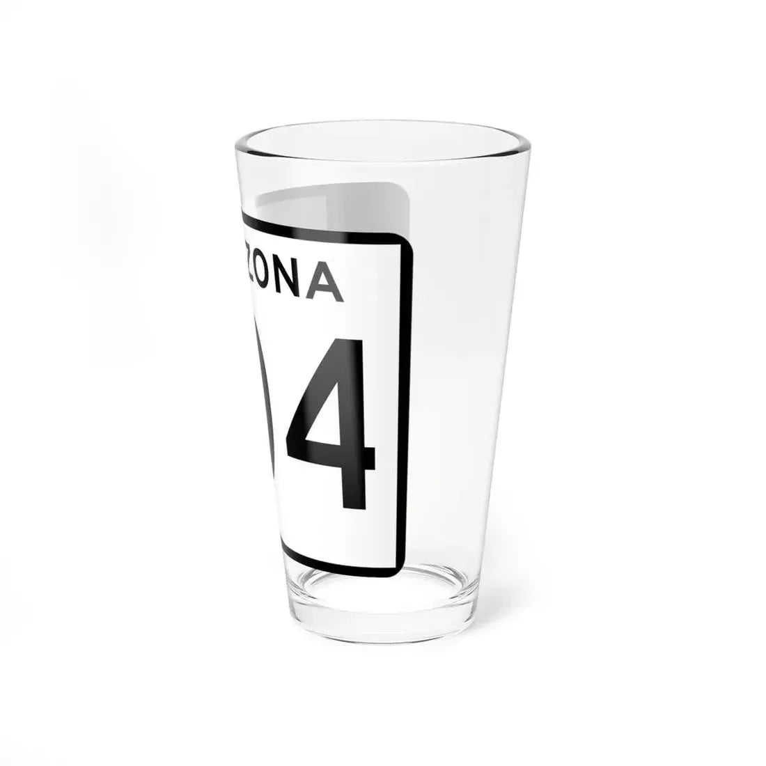 Arizona 504 (Arizona) (Road Sign) Pint Glss 16oz - Go Mug Yourself