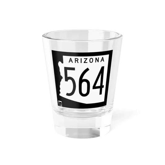 Arizona 564 1963 (Arizona) (Road Sign) Shot Glass 1.5oz 1.5oz - Go Mug Yourself