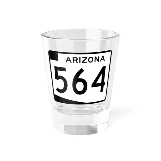 Arizona 564 (Arizona) (Road Sign) Shot Glass 1.5oz 1.5oz - Go Mug Yourself