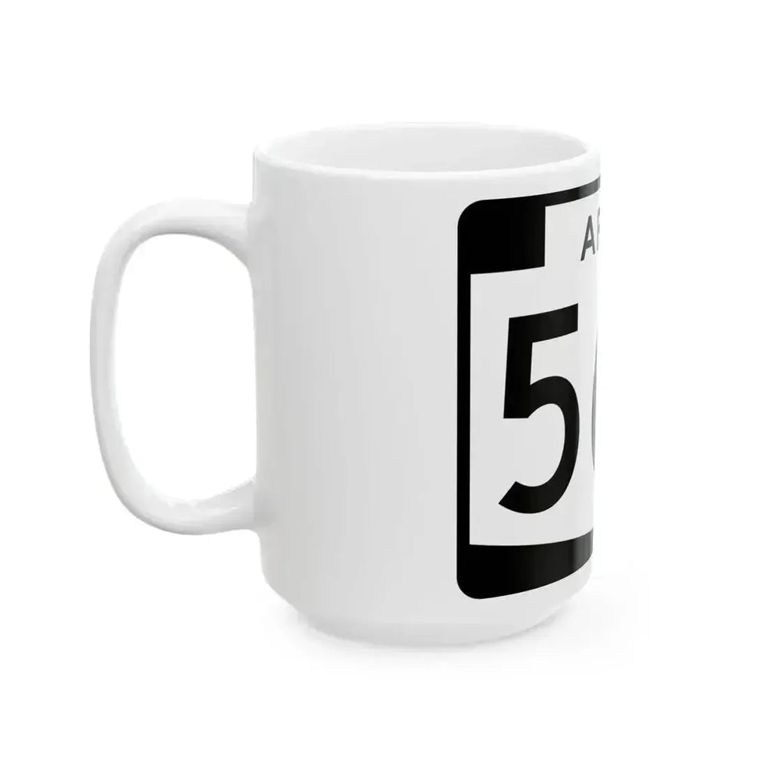 Arizona 564 (Arizona) (Road Sign) White Coffee Mug - Go Mug Yourself