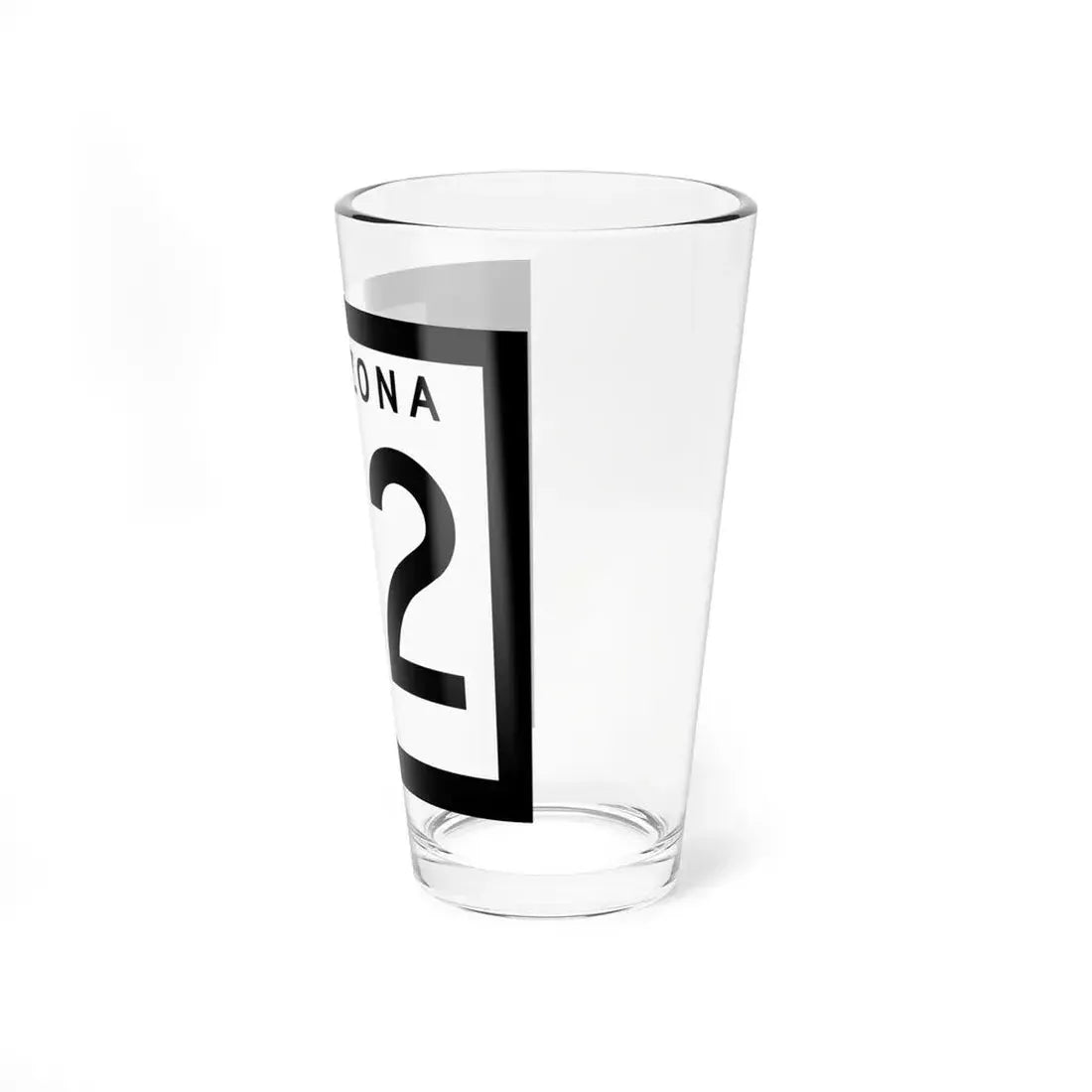 Arizona 62 1963 (Arizona) (Road Sign) Pint Glss 16oz - Go Mug Yourself