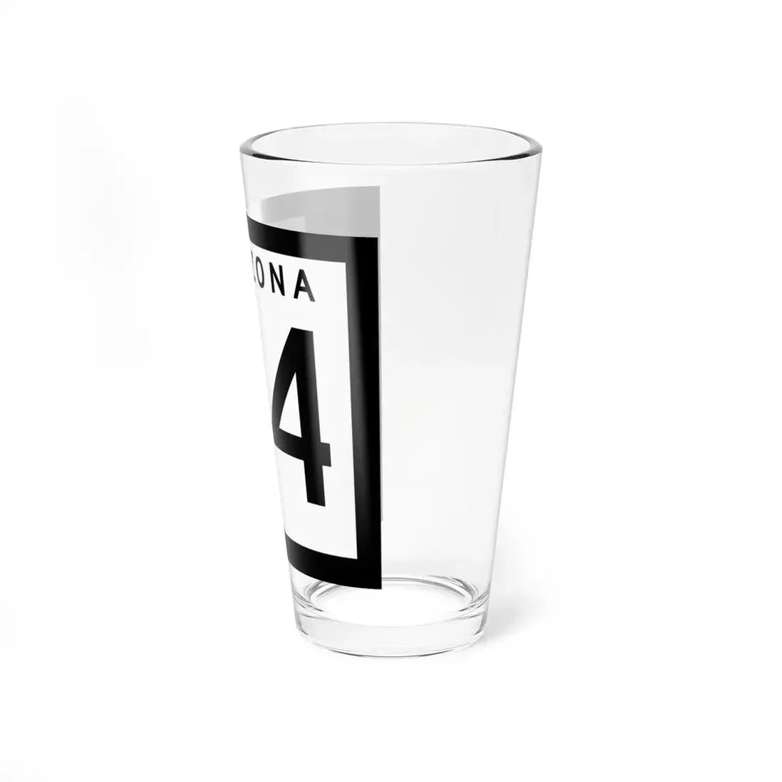 Arizona 64 1963 (Arizona) (Road Sign) Pint Glss 16oz - Go Mug Yourself