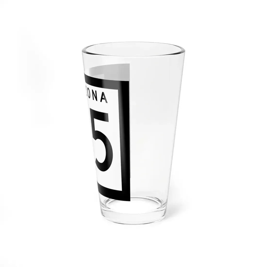 Arizona 65 1963 (Arizona) (Road Sign) Pint Glss 16oz - Go Mug Yourself