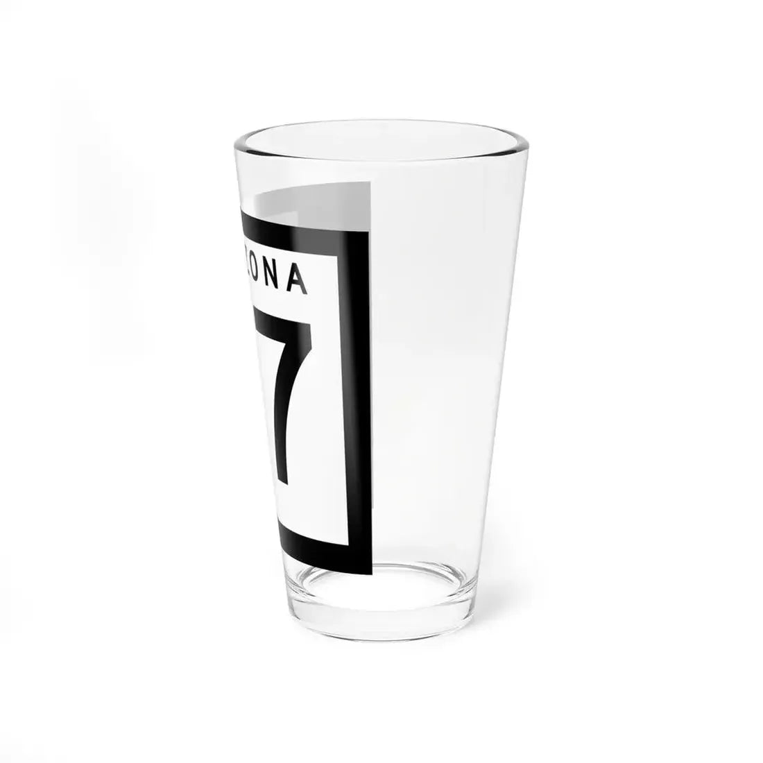 Arizona 67 1963 (Arizona) (Road Sign) Pint Glss 16oz - Go Mug Yourself
