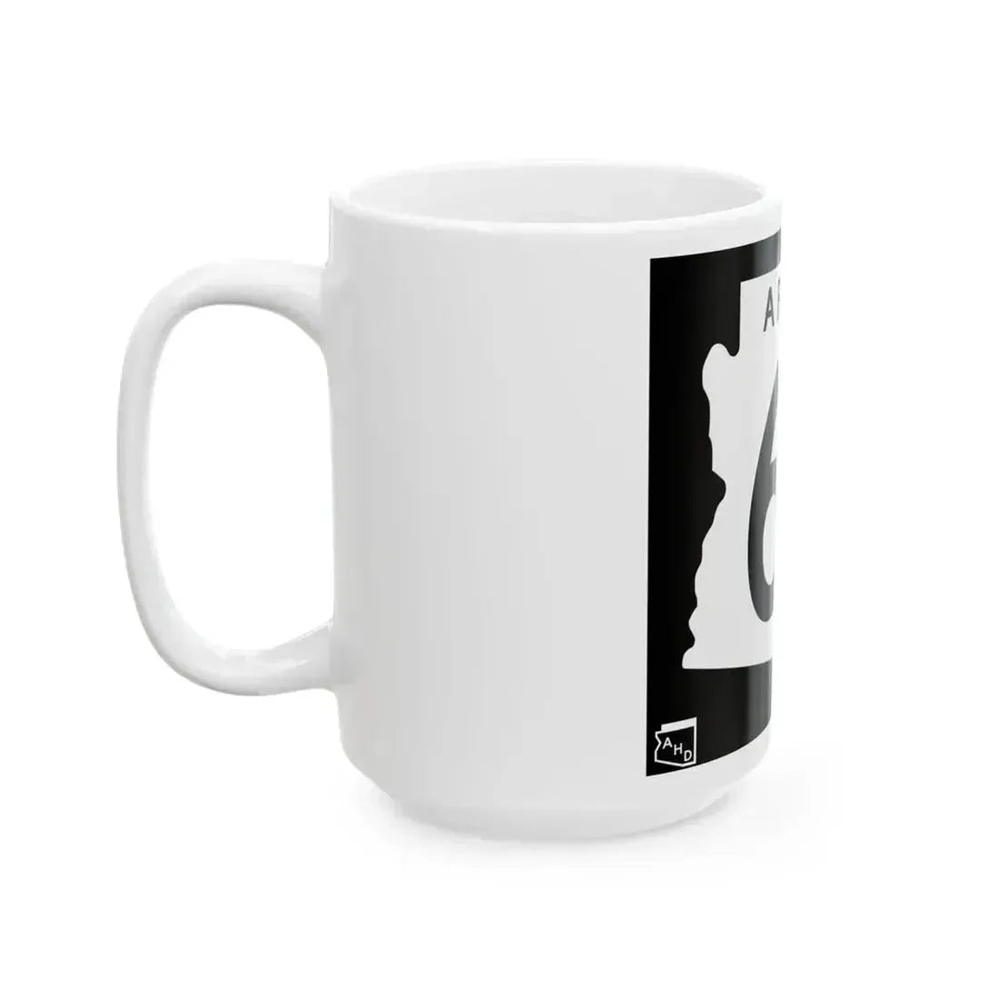 Arizona 69 1963 (Arizona) (Road Sign) White Coffee Mug - Go Mug Yourself
