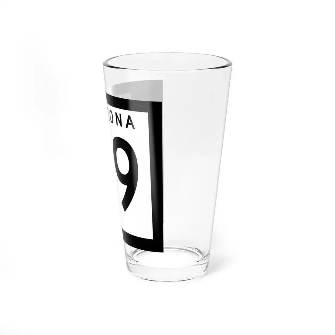 Arizona 69 1973 (Arizona) (Road Sign) Pint Glss 16oz - Go Mug Yourself