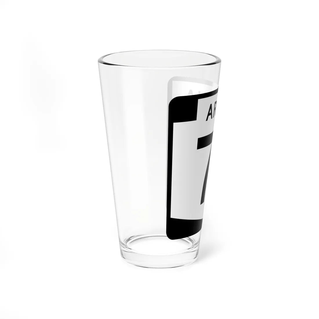 Arizona 71 (Arizona) (Road Sign) Pint Glss 16oz - Go Mug Yourself