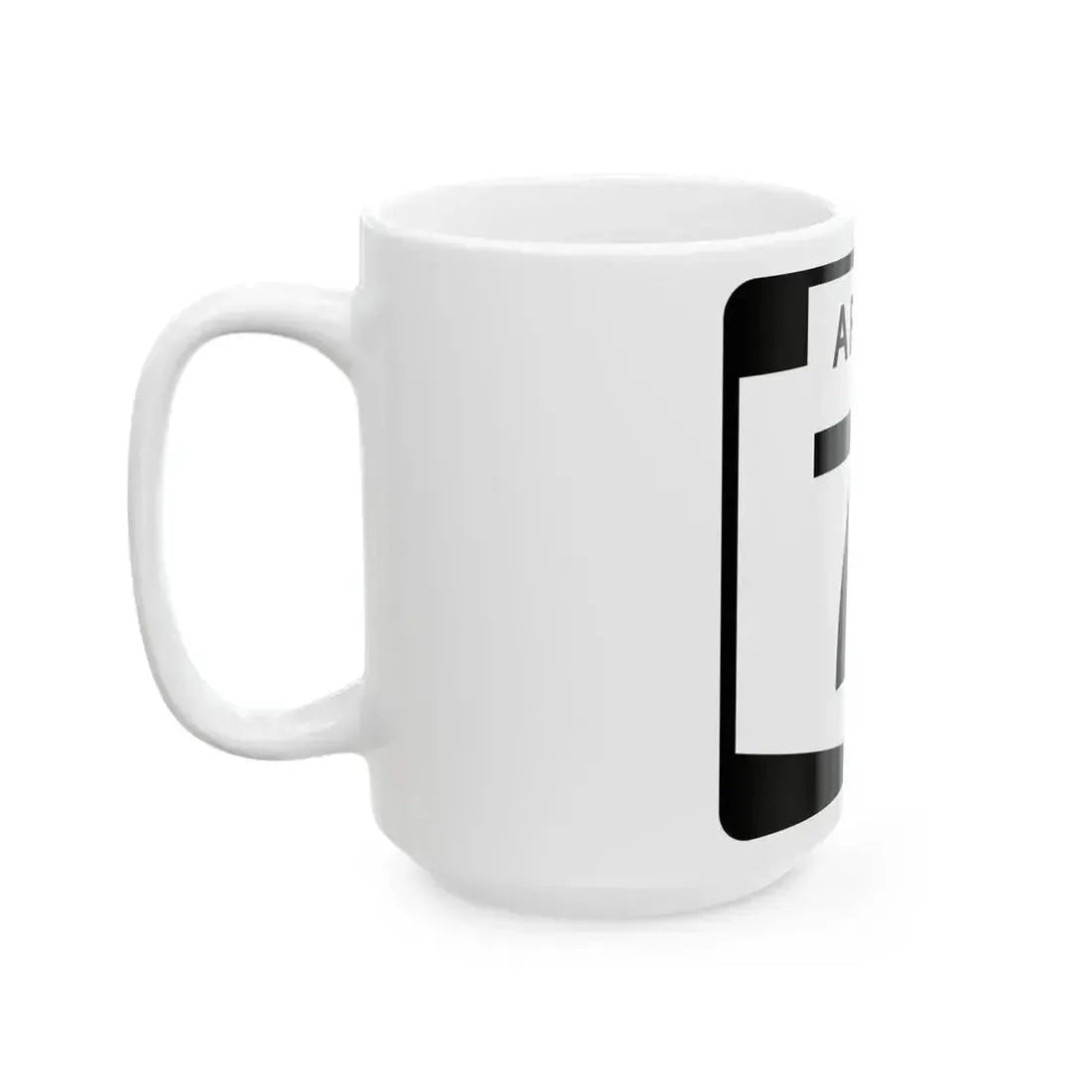 Arizona 71 (Arizona) (Road Sign) White Coffee Mug - Go Mug Yourself