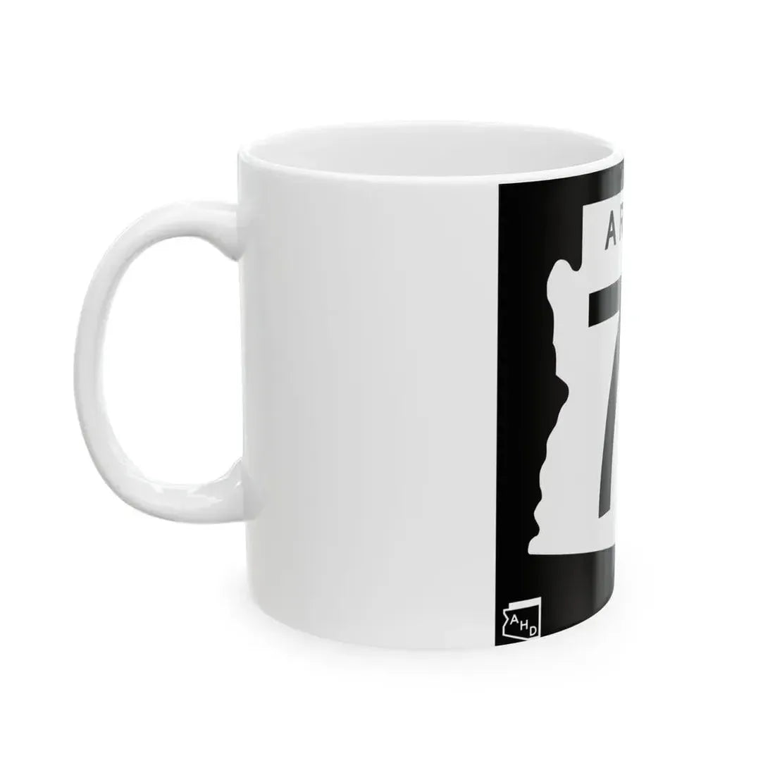 Arizona 72 1963 (Arizona) (Road Sign) White Coffee Mug - Go Mug Yourself