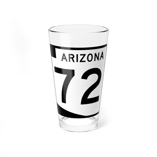 Arizona 72 (Arizona) (Road Sign) Pint Glss 16oz 16oz - Go Mug Yourself