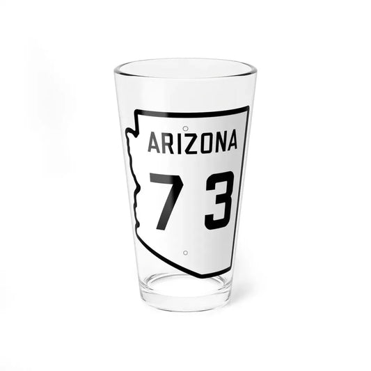 Arizona 73 1941 (Arizona) (Road Sign) Pint Glss 16oz 16oz - Go Mug Yourself