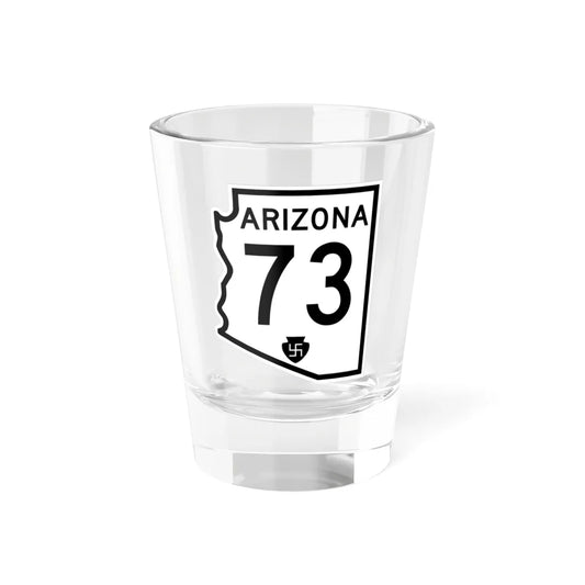 Arizona 73 1956 (Arizona) (Road Sign) Shot Glass 1.5oz 1.5oz - Go Mug Yourself