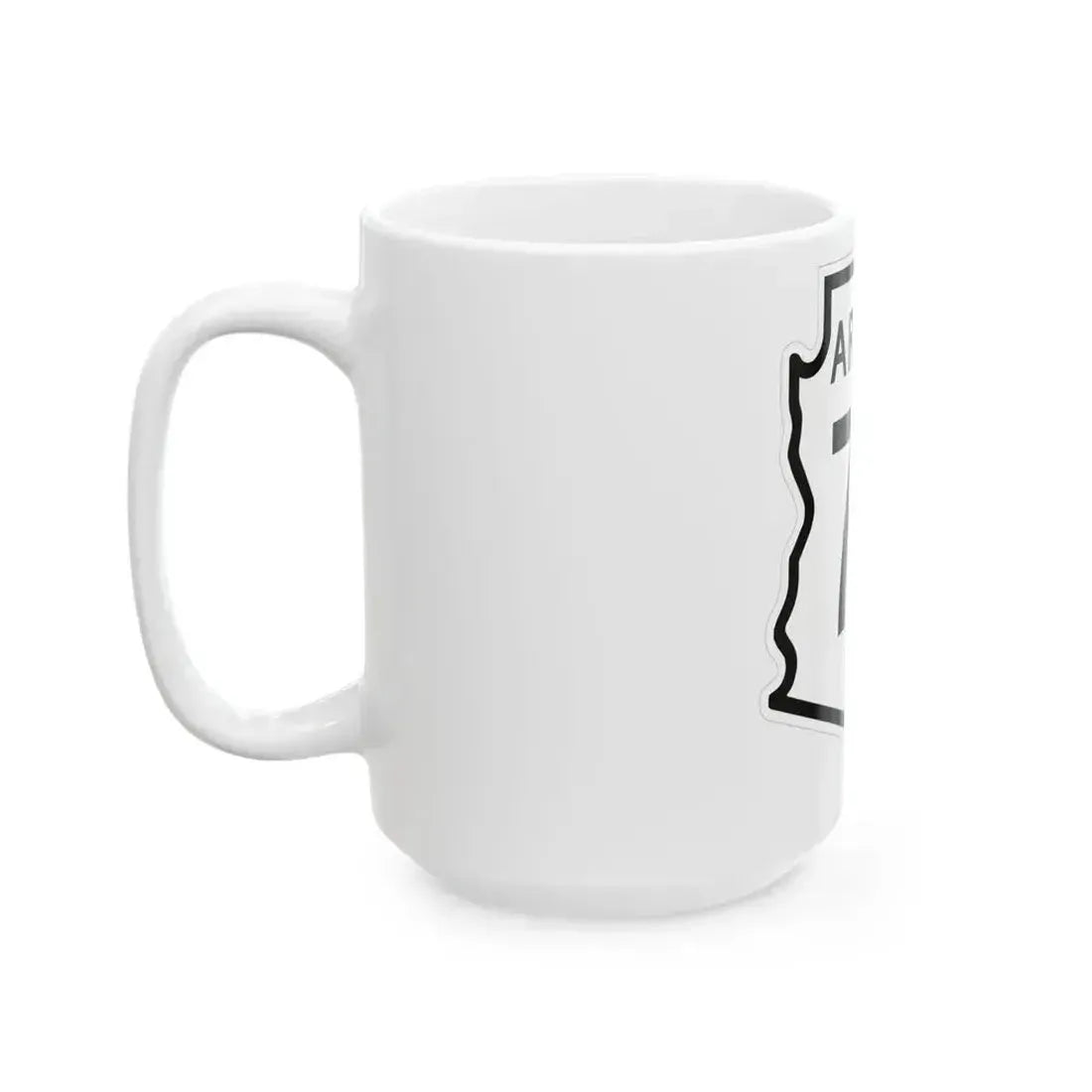 Arizona 73 1956 (Arizona) (Road Sign) White Coffee Mug - Go Mug Yourself