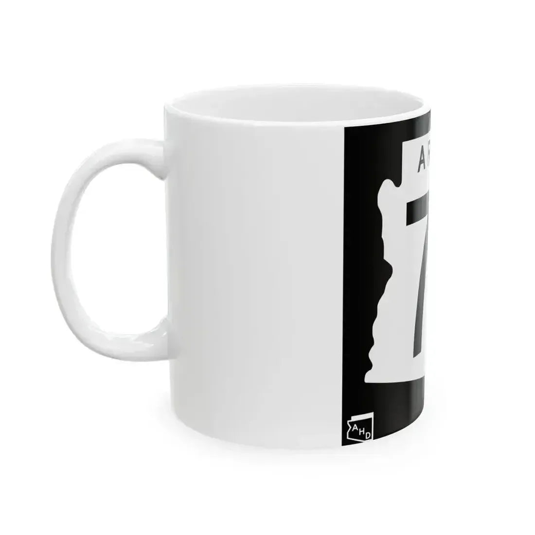 Arizona 73 1963 (Arizona) (Road Sign) White Coffee Mug - Go Mug Yourself