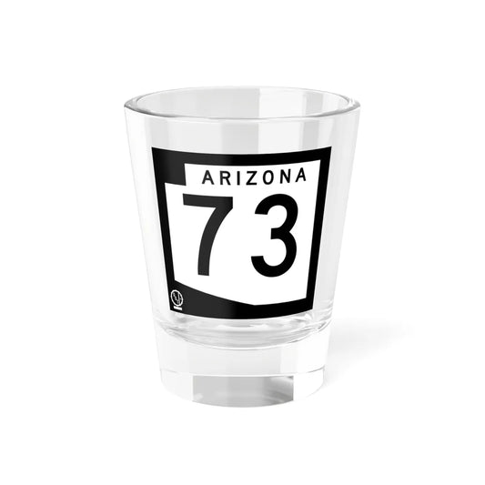 Arizona 73 1978 (Arizona) (Road Sign) Shot Glass 1.5oz 1.5oz - Go Mug Yourself