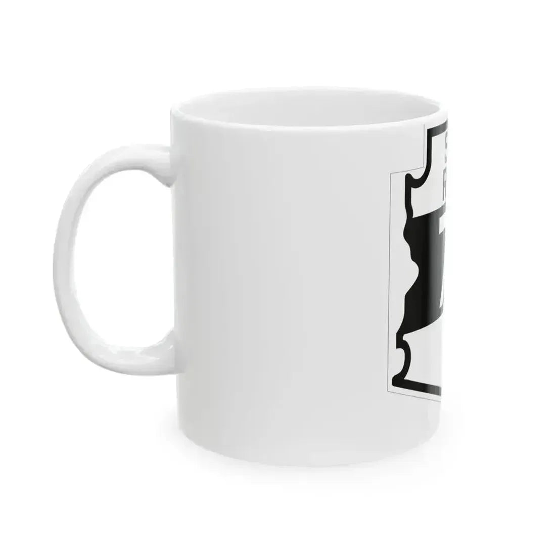Arizona 74 1927 (Arizona) (Road Sign) White Coffee Mug - Go Mug Yourself