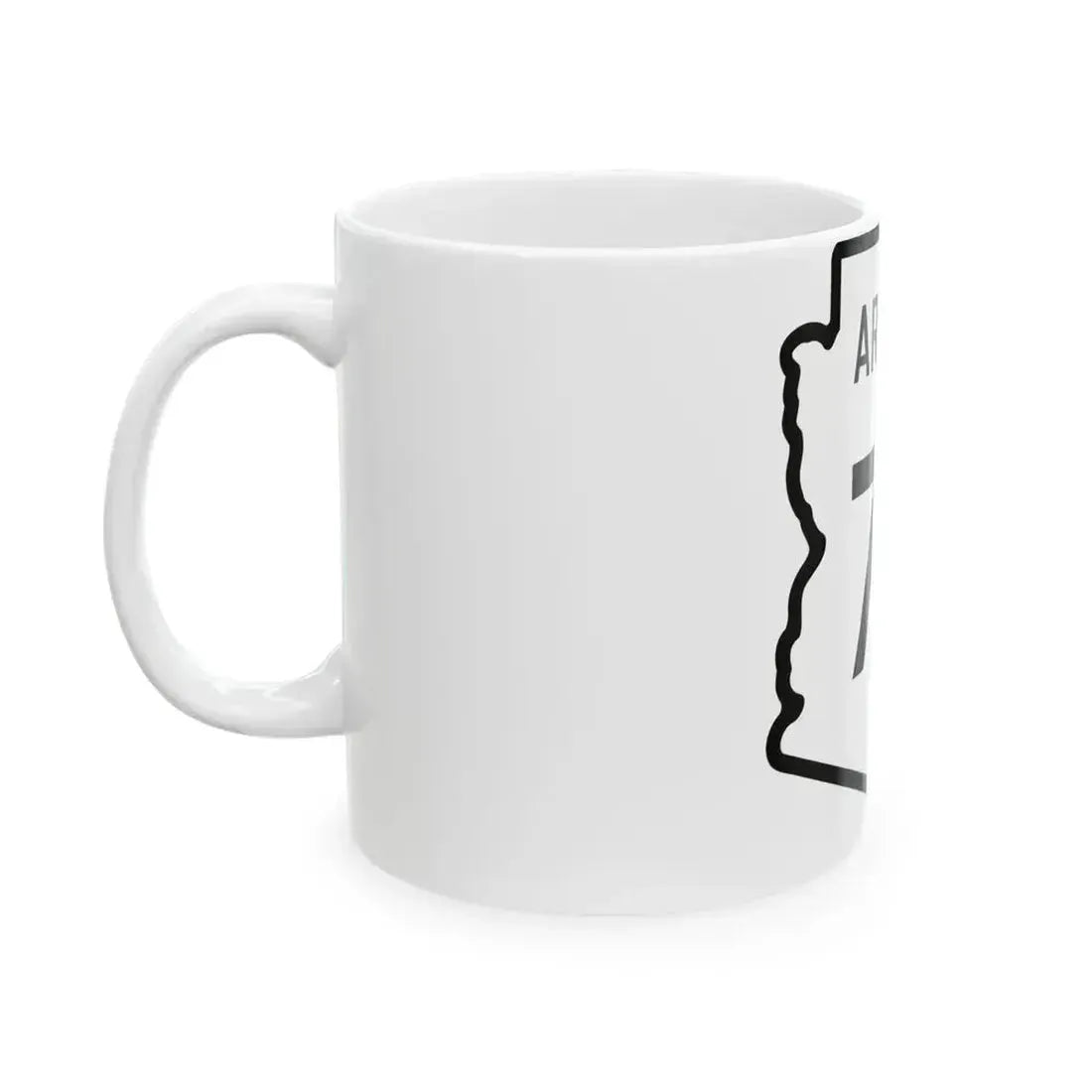 Arizona 74 1941 (Arizona) (Road Sign) White Coffee Mug - Go Mug Yourself