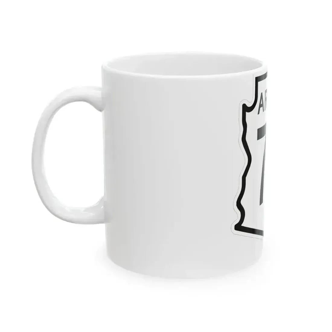 Arizona 74 1956 (Arizona) (Road Sign) White Coffee Mug - Go Mug Yourself