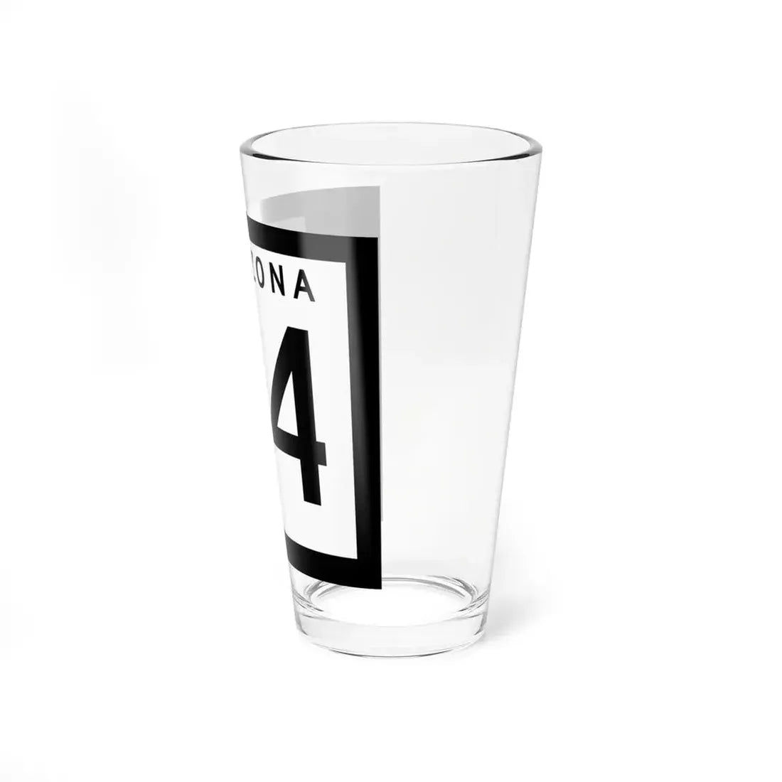 Arizona 74 1963 (Arizona) (Road Sign) Pint Glss 16oz - Go Mug Yourself