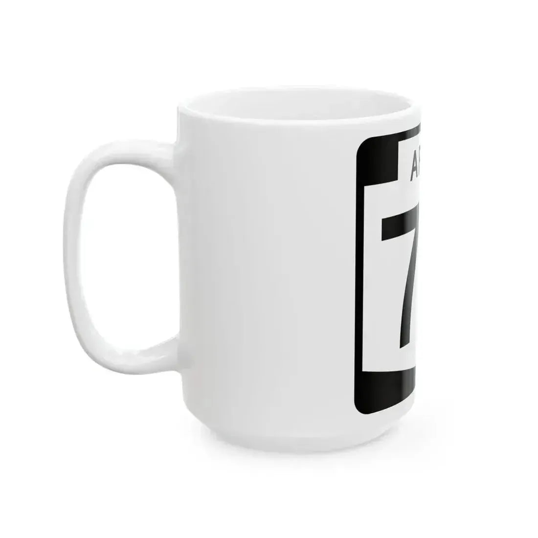 Arizona 74 (Arizona) (Road Sign) White Coffee Mug - Go Mug Yourself