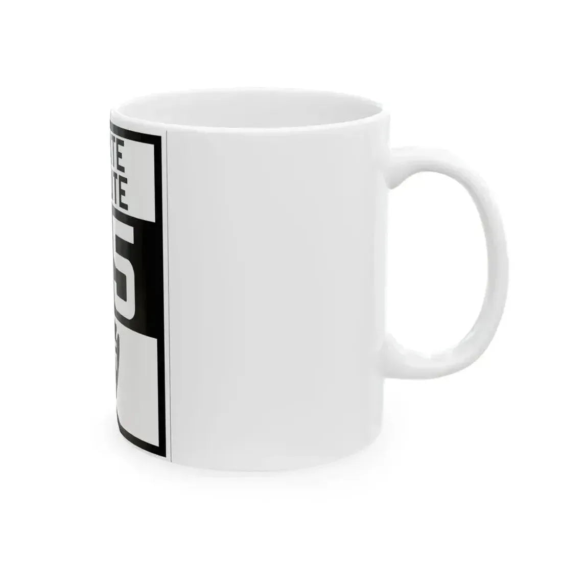 Arizona 75 1927 (Arizona) (Road Sign) White Coffee Mug - Go Mug Yourself