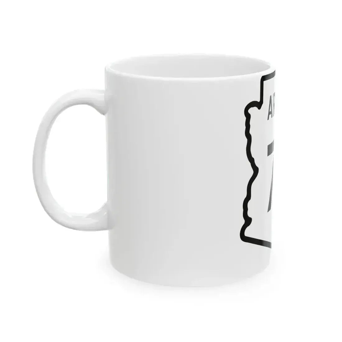 Arizona 75 1941 (Arizona) (Road Sign) White Coffee Mug - Go Mug Yourself