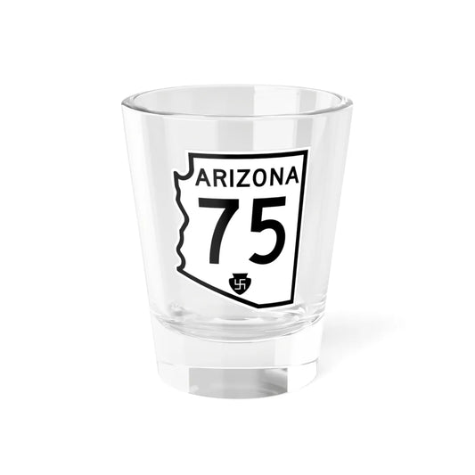 Arizona 75 1956 (Arizona) (Road Sign) Shot Glass 1.5oz 1.5oz - Go Mug Yourself