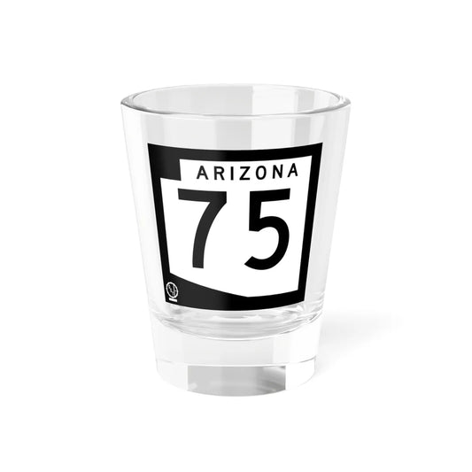 Arizona 75 1978 (Arizona) (Road Sign) Shot Glass 1.5oz 1.5oz - Go Mug Yourself