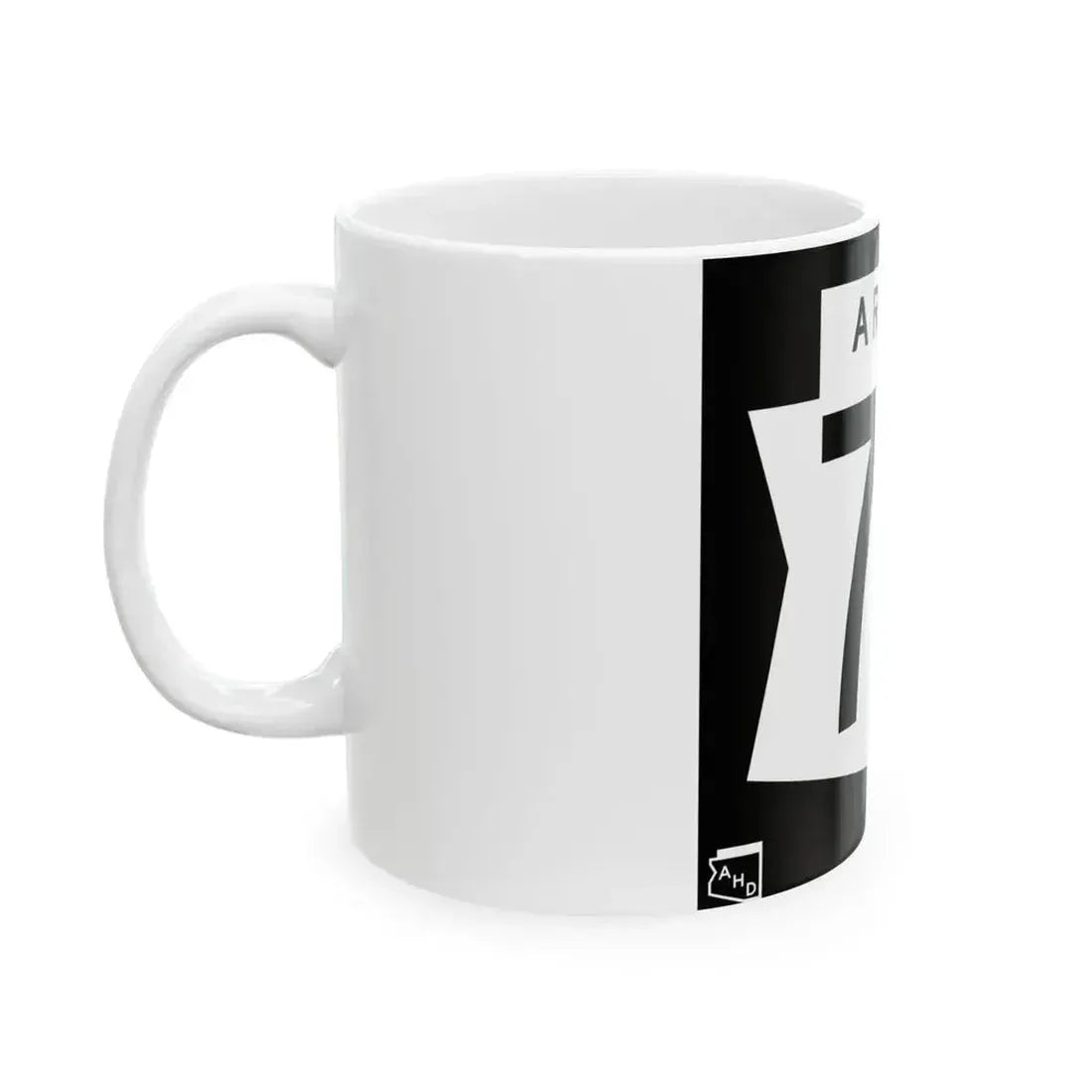 Arizona 76 1973 (Arizona) (Road Sign) White Coffee Mug - Go Mug Yourself