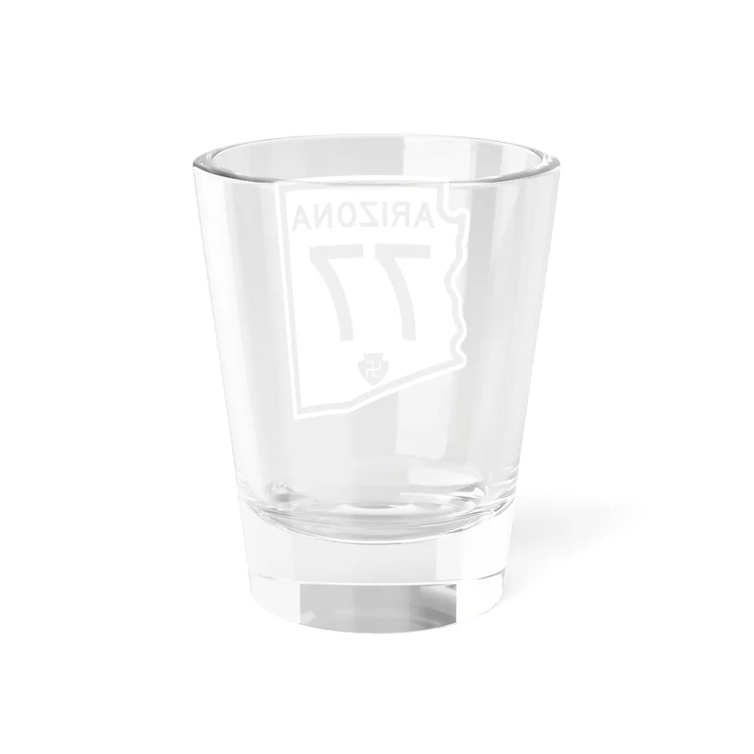 Arizona 77 1956 (Arizona) (Road Sign) Shot Glass 1.5oz - Go Mug Yourself