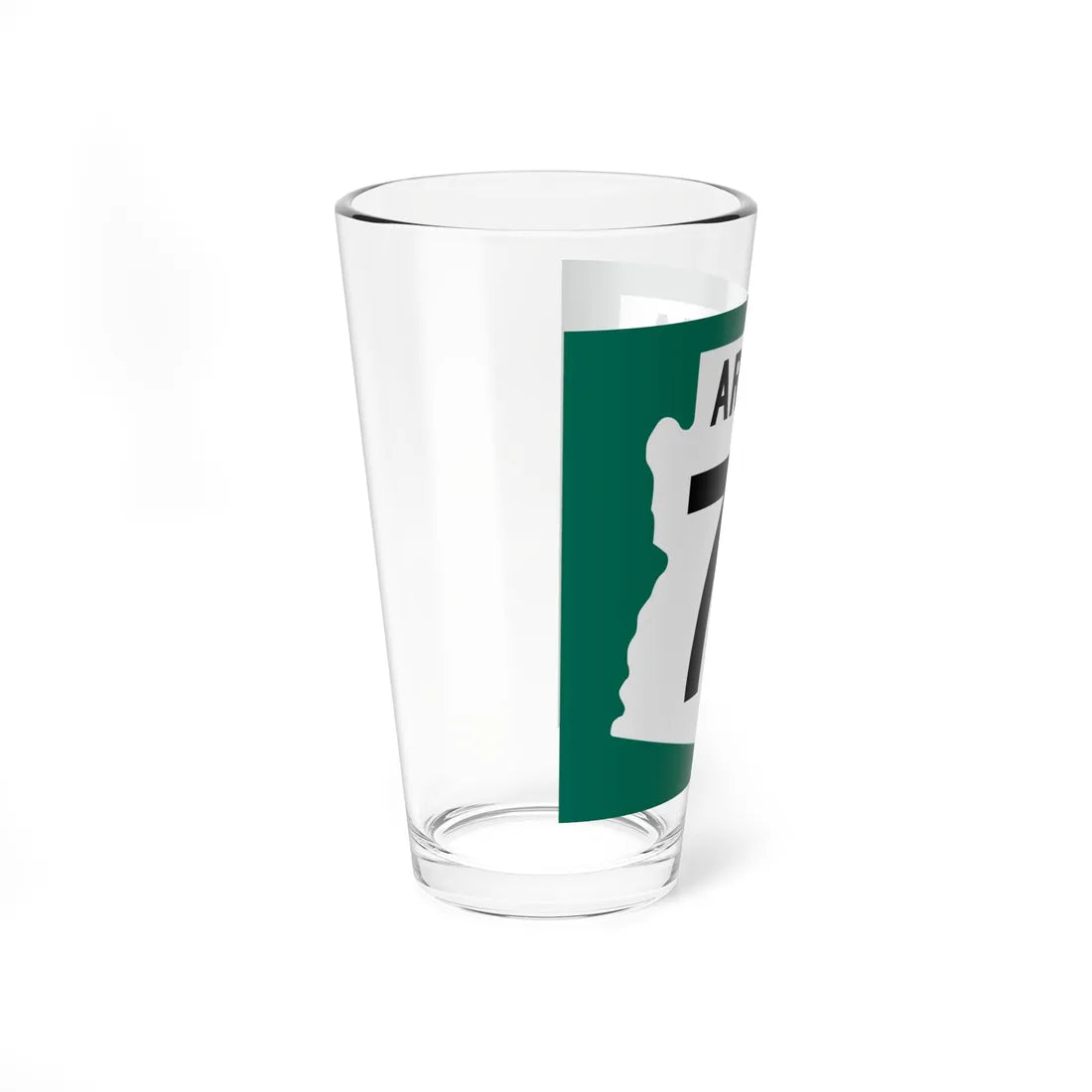 Arizona 77 1960 south (Arizona) (Road Sign) Pint Glss 16oz - Go Mug Yourself
