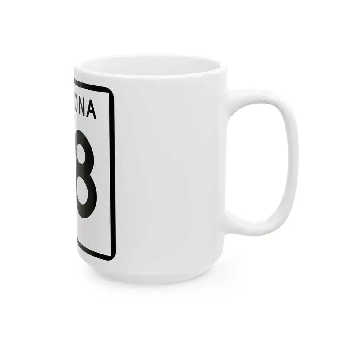 Arizona 78 (Arizona) (Road Sign) White Coffee Mug - Go Mug Yourself
