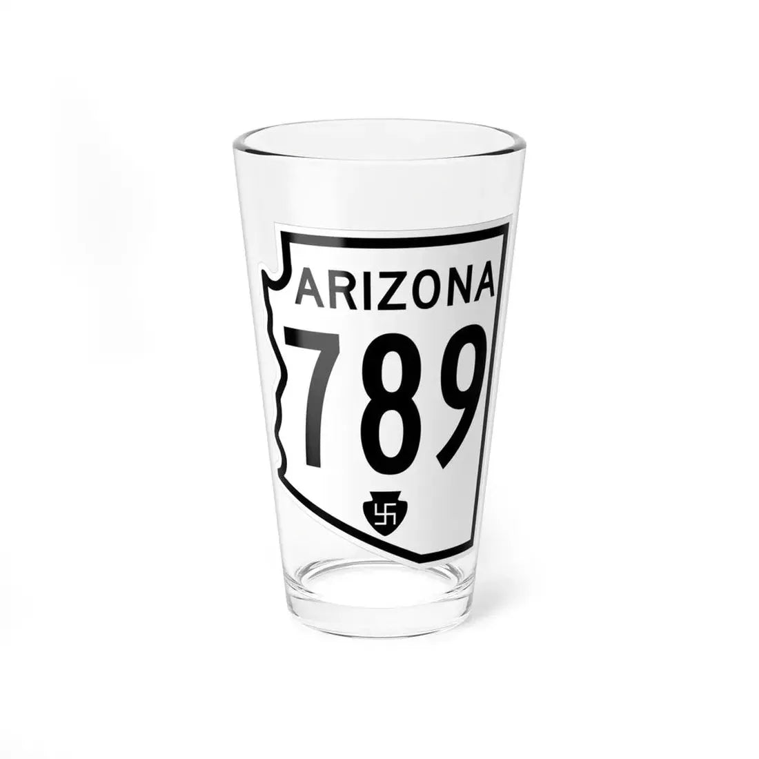 Arizona 789 1956 (Arizona) (Road Sign) Pint Glss 16oz 16oz - Go Mug Yourself