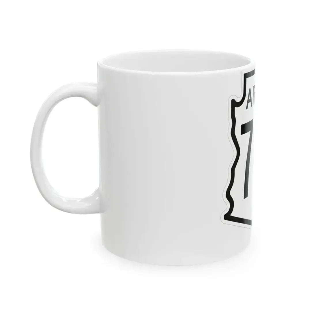 Arizona 789 1956 (Arizona) (Road Sign) White Coffee Mug - Go Mug Yourself