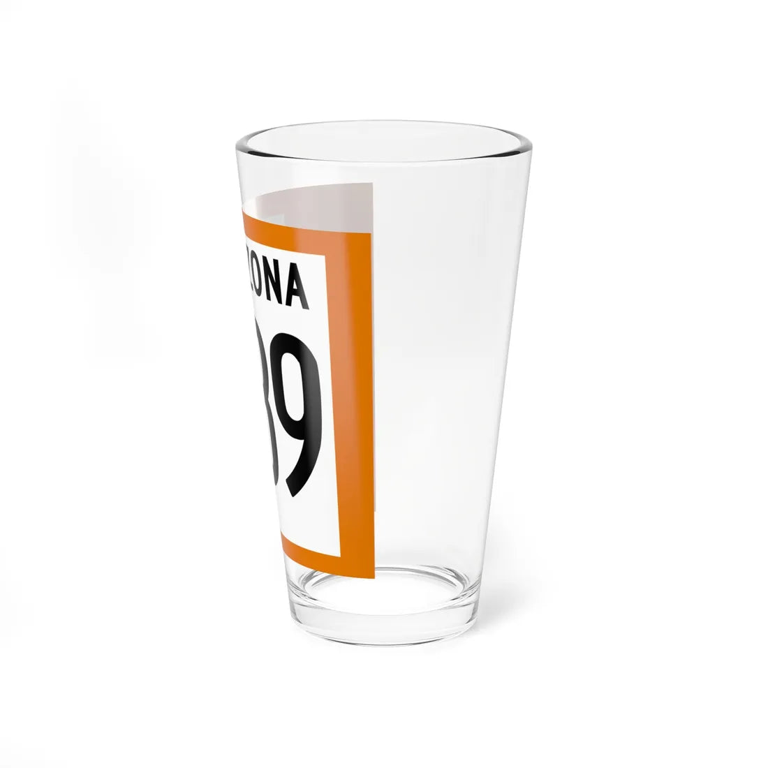 Arizona 789 1960 north (Arizona) (Road Sign) Pint Glss 16oz - Go Mug Yourself