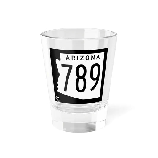 Arizona 789 1963 (Arizona) (Road Sign) Shot Glass 1.5oz 1.5oz - Go Mug Yourself