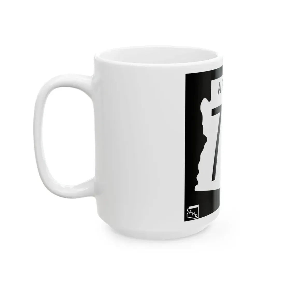 Arizona 789 1963 (Arizona) (Road Sign) White Coffee Mug - Go Mug Yourself