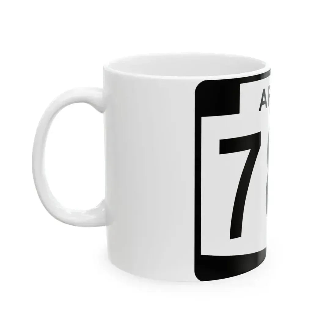 Arizona 789 (Arizona) (Road Sign) White Coffee Mug - Go Mug Yourself